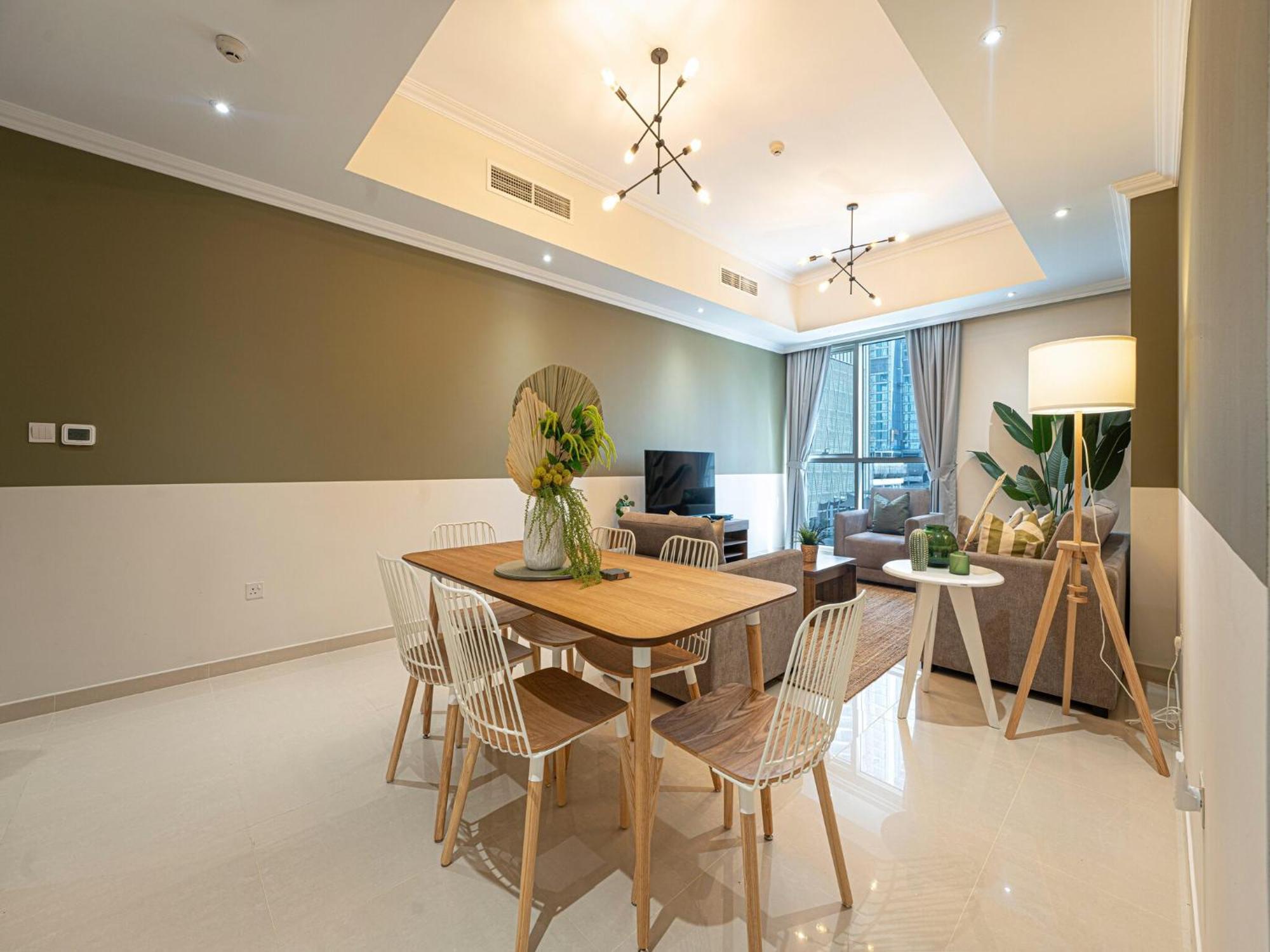 Luxe Apartments Near Dubai Mall Burj Khalifa Pool Gym Parking Екстериор снимка