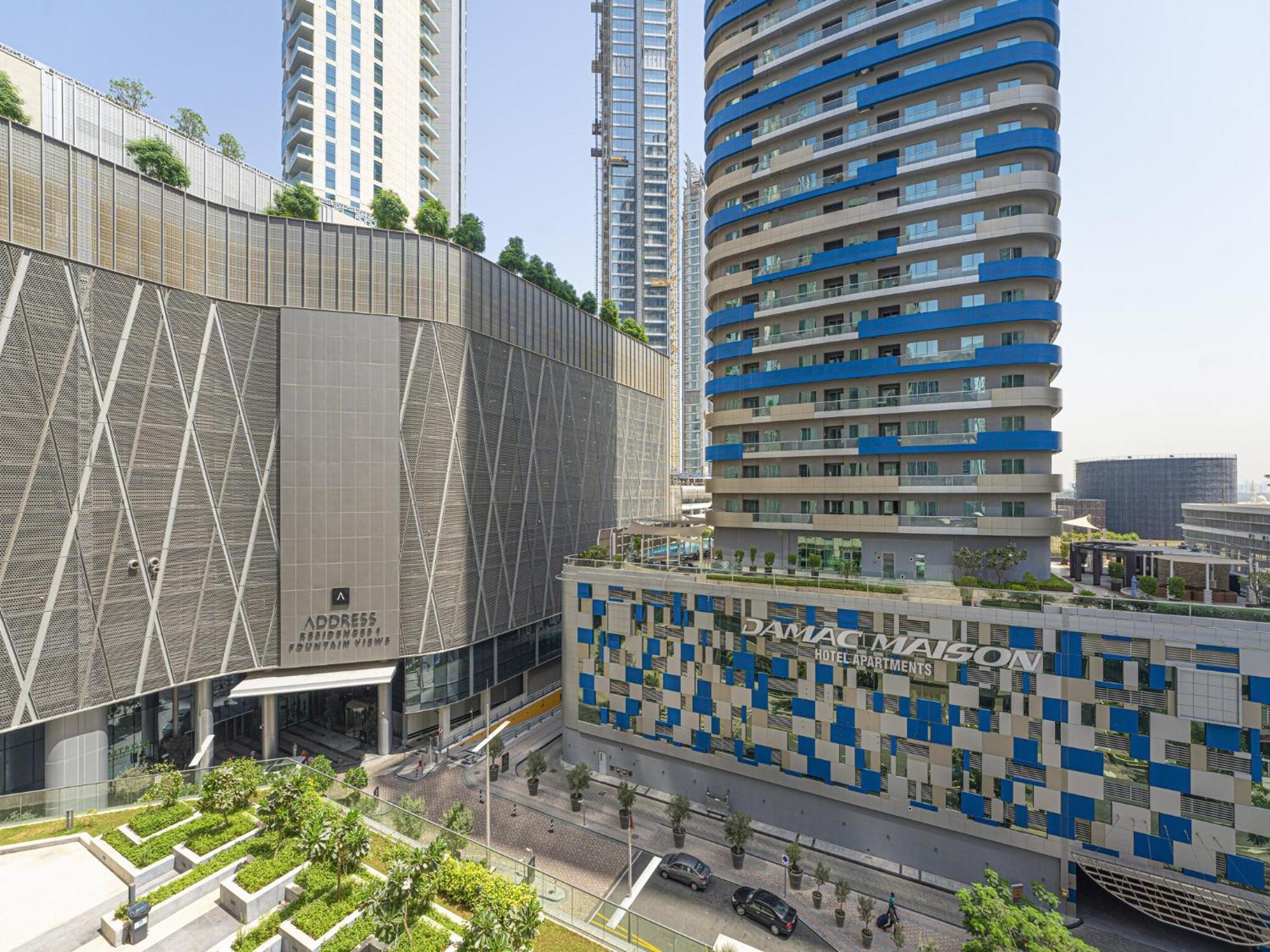 Luxe Apartments Near Dubai Mall Burj Khalifa Pool Gym Parking Екстериор снимка